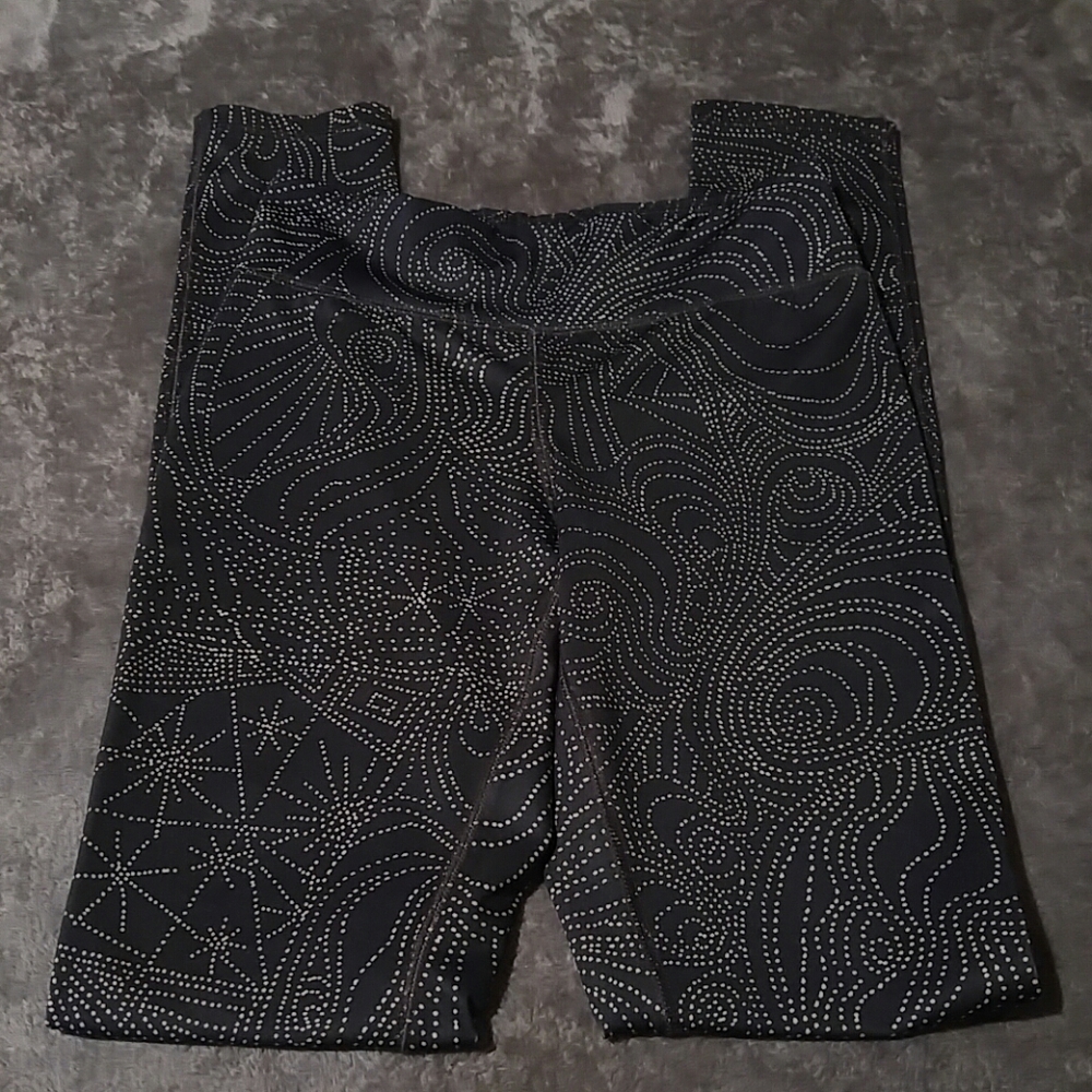 Mossimo Dotted Swirl Leggings Size X-Small